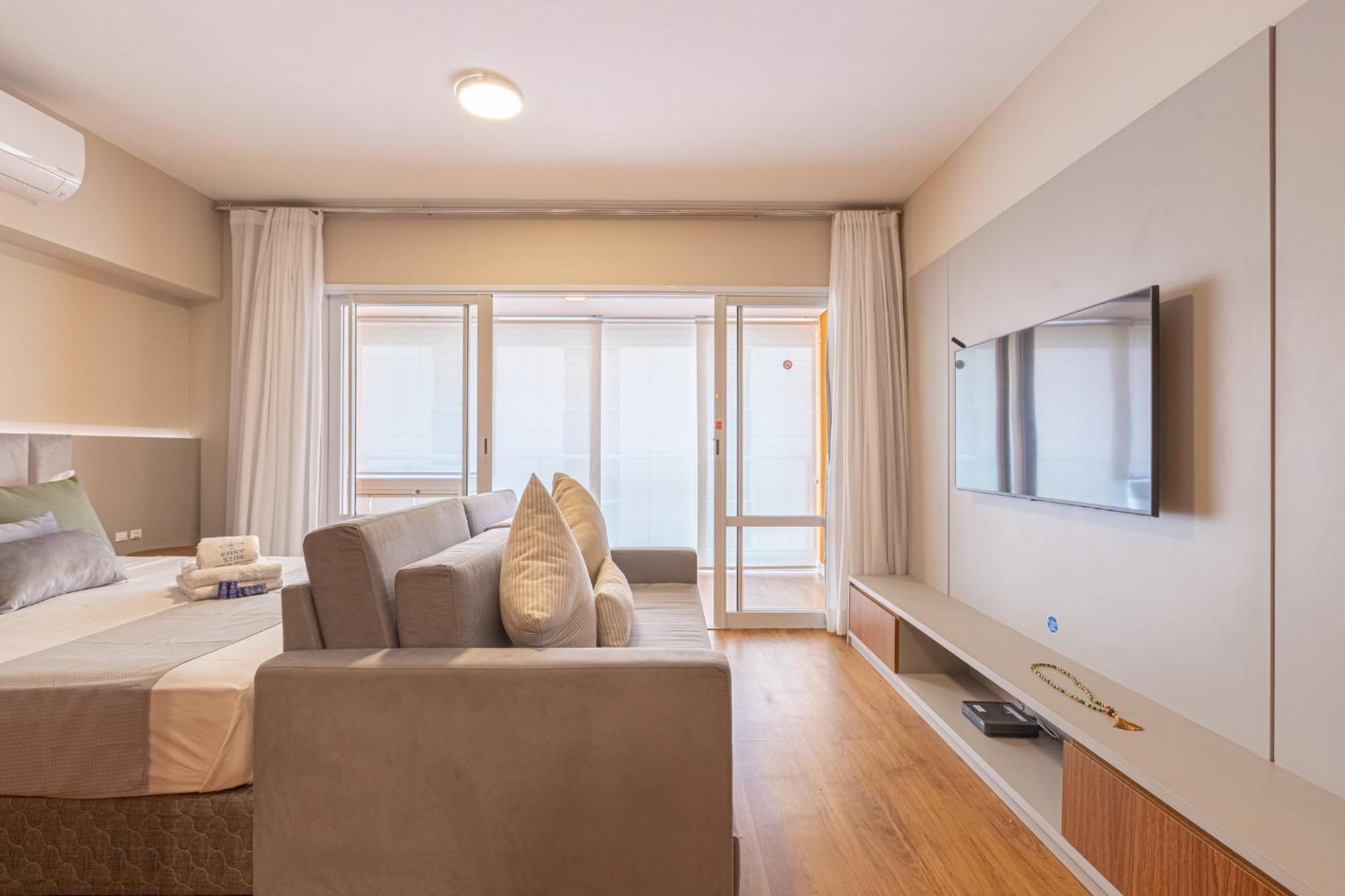 Apartment Easy Star - Sofisticado C/vaga No Campo Belo - Ah06i